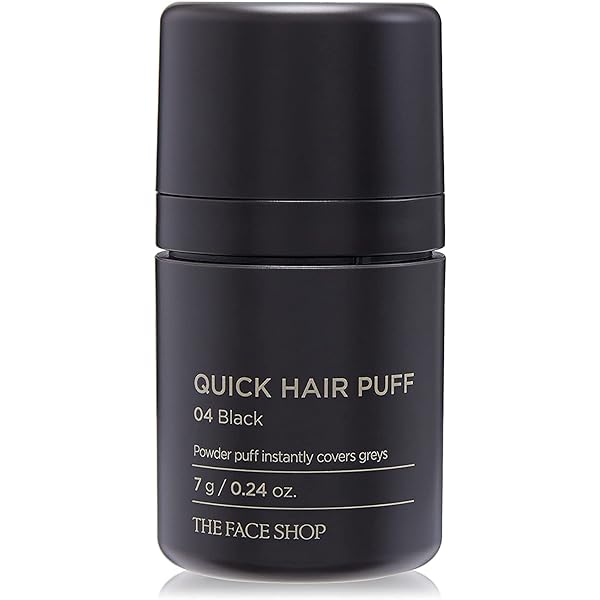 The Face Shop Quick Hair Puff 04 Black 7g