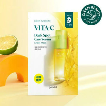 Goodal Green Tangerine Vita-C Dark Spot Care Serum Sheet Mask