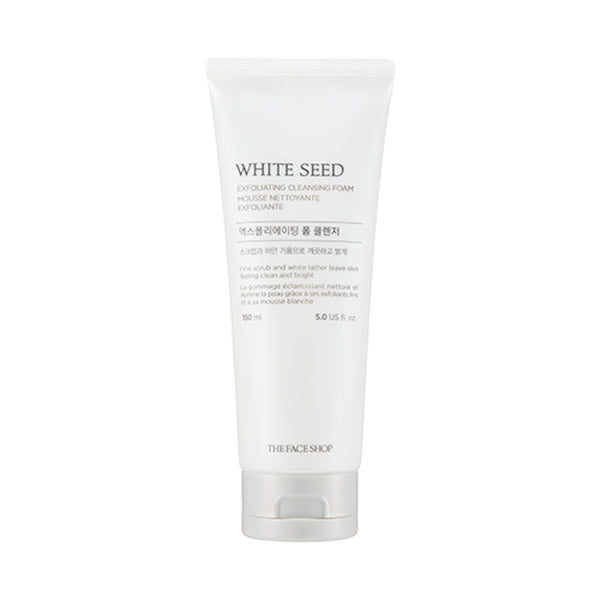 White Seed Exfoliating Cleansing Foam