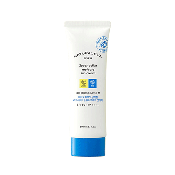 Natural Sun Eco Super Active Reef-Safe Sun Cream SPF50+ PA++++