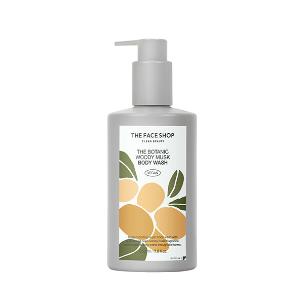 The Botanic Woody Musk Body Wash