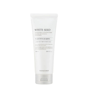 White Seed Exfoliating Cleansing Foam