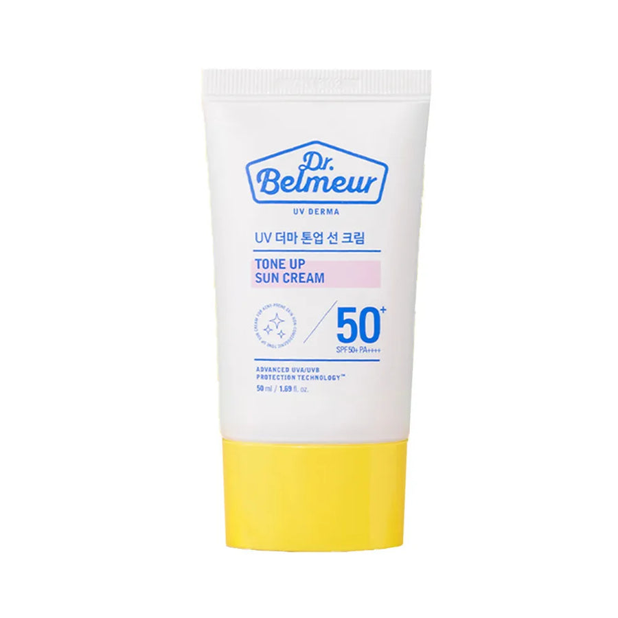 Dr. Belmeur UV Derma Non-Comedogenic Tone Up Sun Cream SPF50+ PA++++