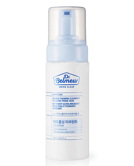 Dr. Belmeur Amino Clear Bubble Foaming Cleanser for Acne-Prone Skin