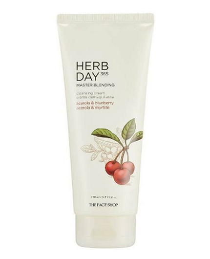 Herb Day 365 Master Blending Cleansing Cream Acerola & Blueberry