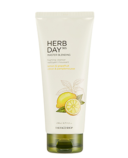 Herb Day 365 Master Blending Facial Foaming Cleanser Lemon & Grapefruit