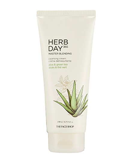 Herb Day 365 Master Blending Cleansing Cream Aloe & Green Tea