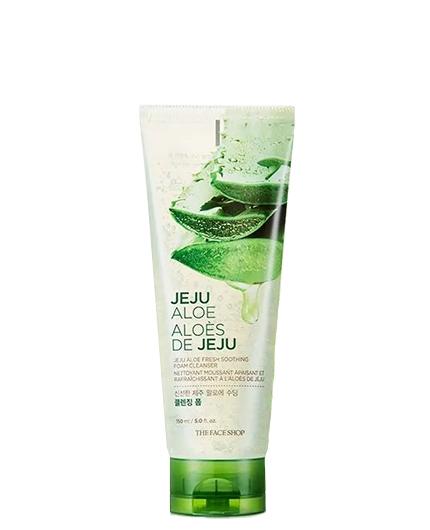 Jeju Aloe Fresh Soothing Foam Cleanser