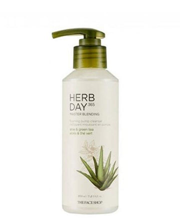 Herb Day 365 Master Blending Foaming Pump Cleanser Aloe & Green Tea