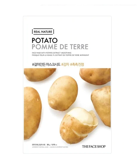 Real Nature Potato Face Mask