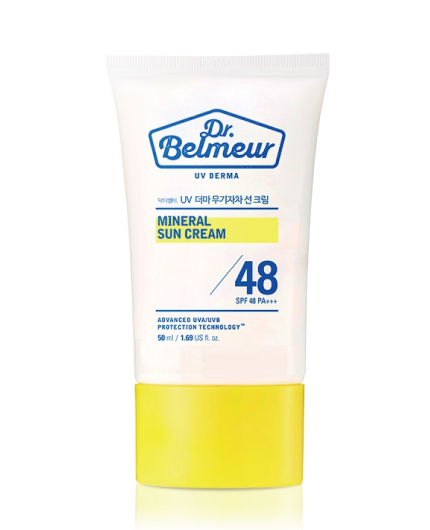 Dr. Belmeur UV Derma Mineral Sun Cream SPF 48 PA+++